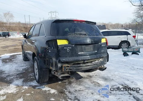 2010 Acura Mdx Technology Package from USA, damaged, VIN 2HNYD2H68AH510728